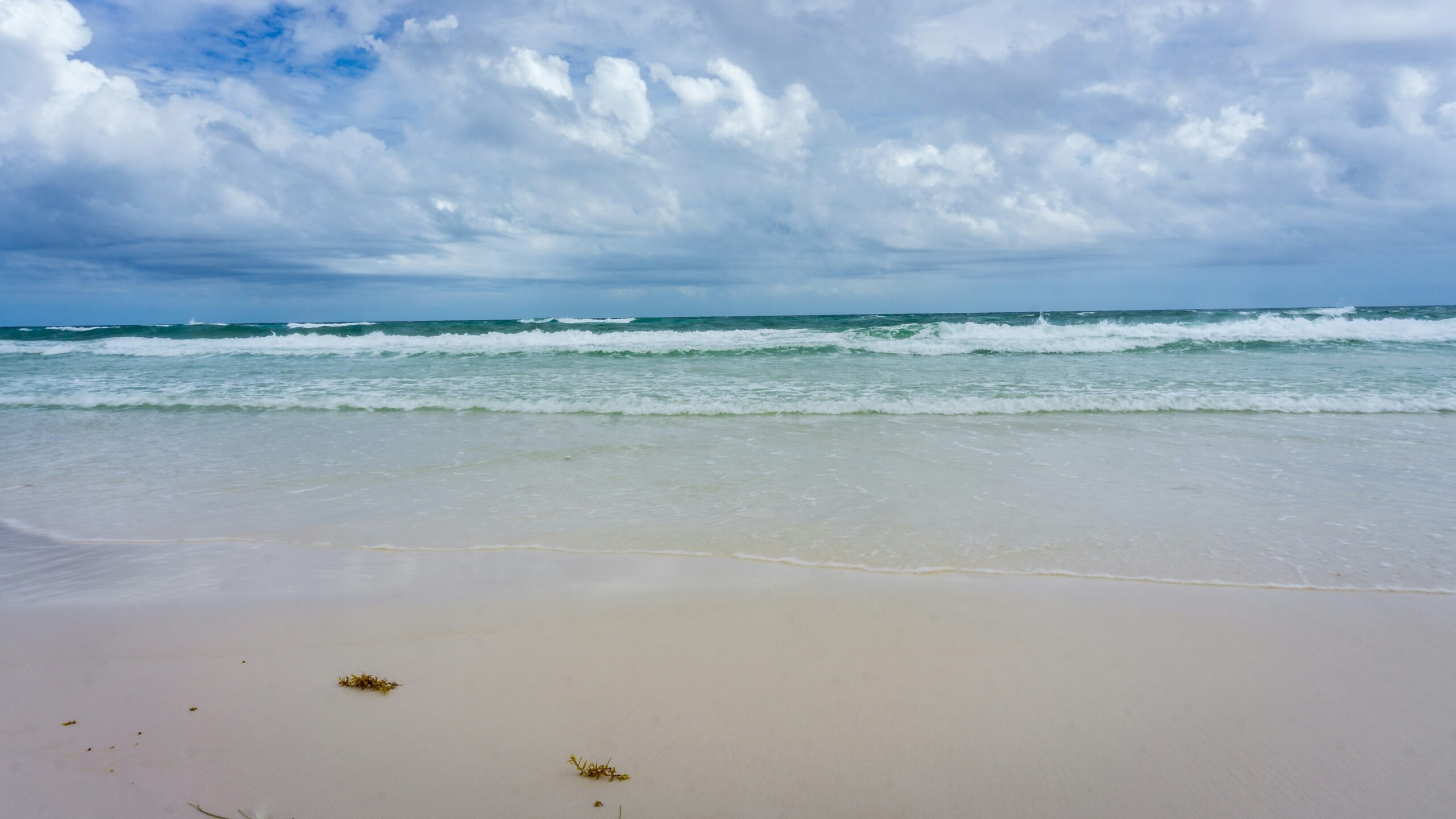 an empty beach